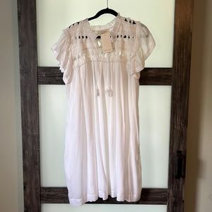 Beautiful fully lined white knee length Dear John dress